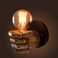 Load image into Gallery viewer, Vintage Resin Fist Wall Lamp