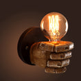 Load image into Gallery viewer, Vintage Resin Fist Wall Lamp
