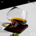Load image into Gallery viewer, Irregular High Belly Whiskey Glass