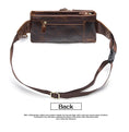 Load image into Gallery viewer, Genuine Leather Travel Crossbody Bag