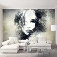 Load image into Gallery viewer, Modern Art Graffiti Mural 'My Parisian Girl'