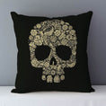 Load image into Gallery viewer, Post-modern Skull Couch Cushion Covers