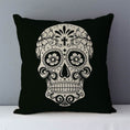 Load image into Gallery viewer, Post-modern Skull Couch Cushion Covers