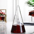 Load image into Gallery viewer, Pyramid Waterfall Glass Decanter