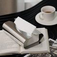 Load image into Gallery viewer, Nordic Luxury Silver Plated Tissue Box