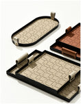 Load image into Gallery viewer, Nordic Leather Storage Tray