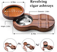 Load image into Gallery viewer, Wooden Whiskey Cigar Ashtray