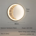 Load image into Gallery viewer, Nordic LED Moon Wall Lamp