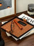 Load image into Gallery viewer, Nordic Leather Storage Tray