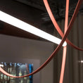 Load image into Gallery viewer, Leather Suspension Belt Chandelier