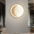 Load image into Gallery viewer, Nordic LED Moon Wall Lamp