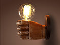 Load image into Gallery viewer, Vintage Resin Fist Wall Lamp