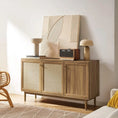Load image into Gallery viewer, Modern Boho Accent Buffet Cabinet & Sideboard