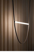 Load image into Gallery viewer, Leather Suspension Belt Chandelier