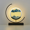Load image into Gallery viewer, Quicksand Hourglass Table Lamp