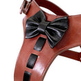 Load image into Gallery viewer, Genuine Leather Bowknot Harness
