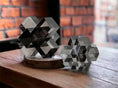 Load image into Gallery viewer, Geometric Cross Crystal Sculptures