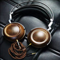 Load image into Gallery viewer, HI-FI Vintage Wood Headphones