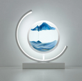 Load image into Gallery viewer, Quicksand Hourglass Table Lamp
