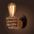 Load image into Gallery viewer, Vintage Resin Fist Wall Lamp
