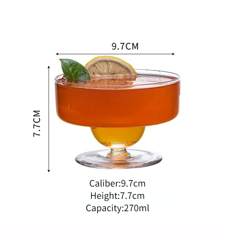 Short Leg Cocktail Glass