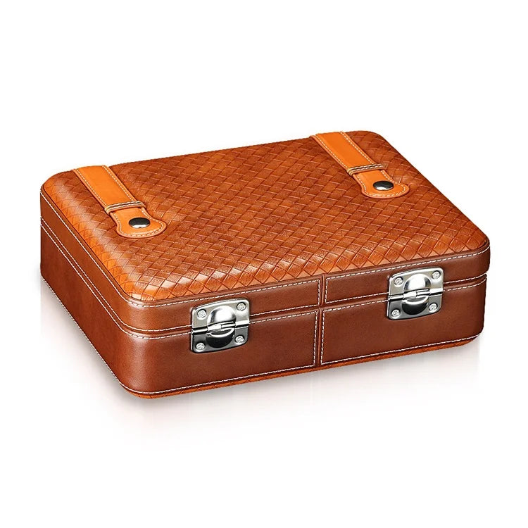 Cedar Wood Cigar Humidor Travel Box