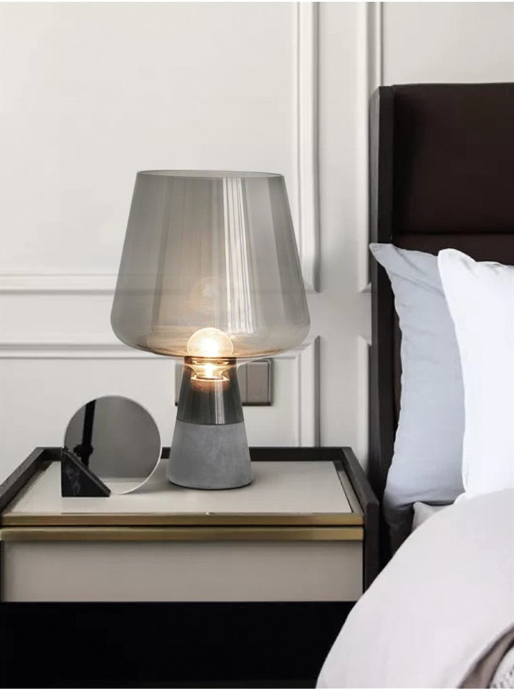 Modern Wine Glass Table Lamp