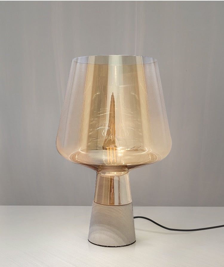 Modern Wine Glass Table Lamp