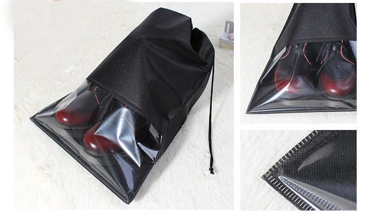 Portable Travel Drawstring Shoes Bags