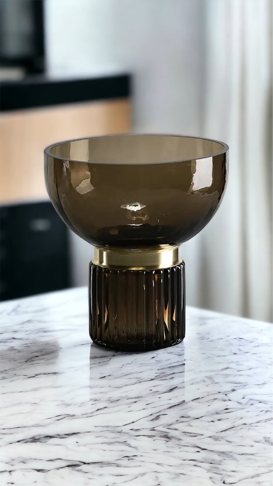 Transparent Ring Vase