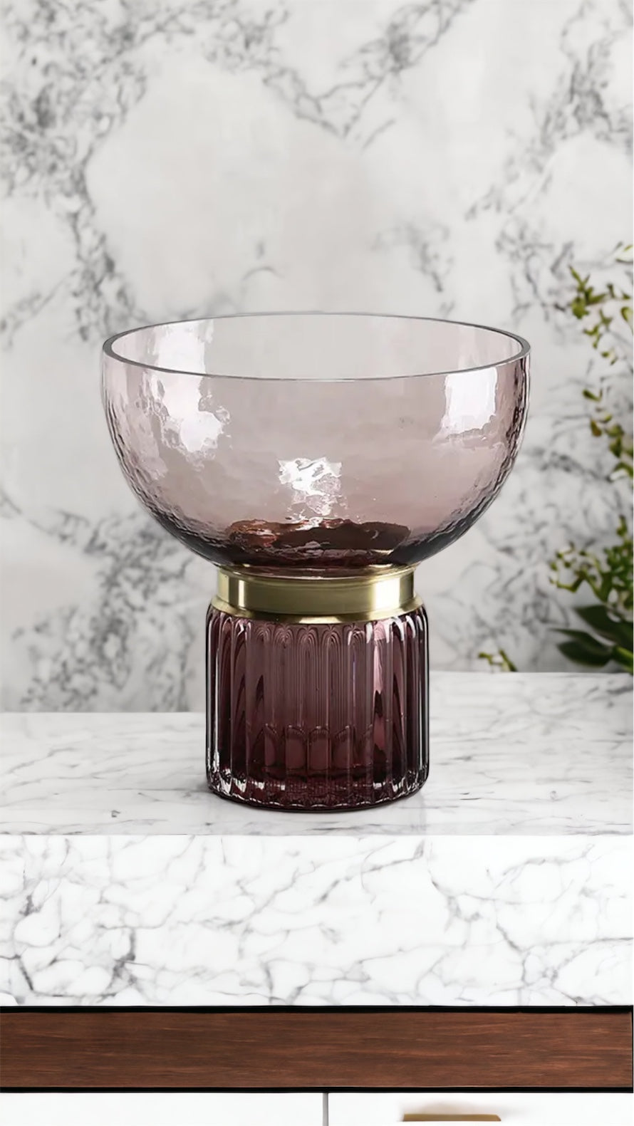 Transparent Ring Vase