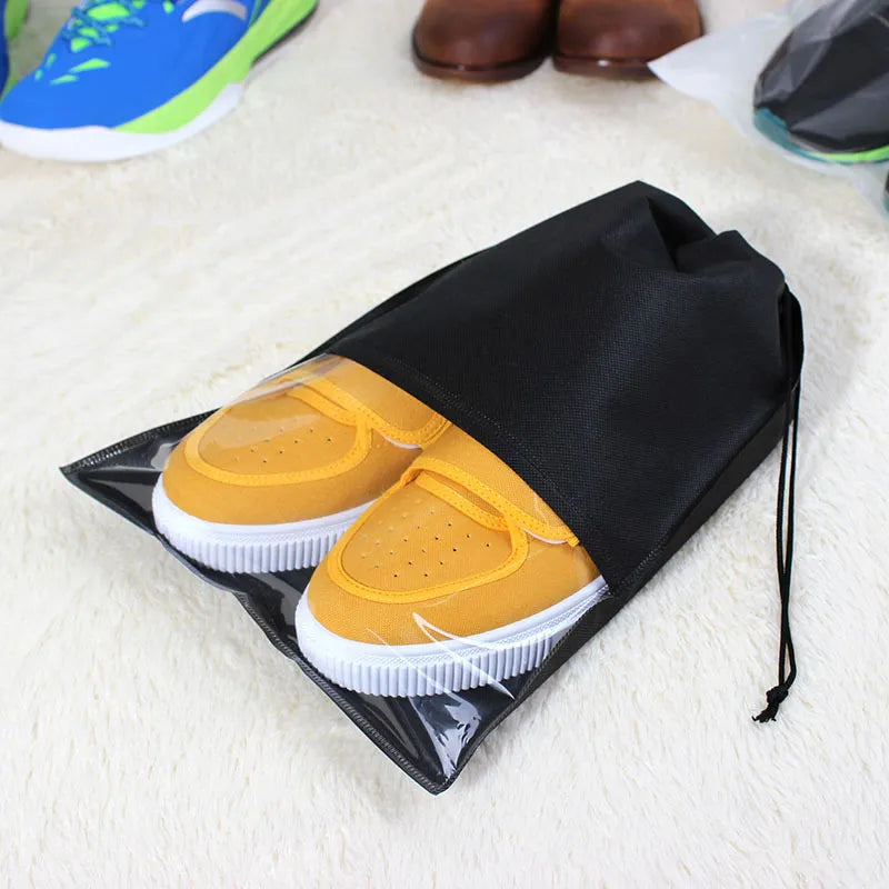 Portable Travel Drawstring Shoes Bags