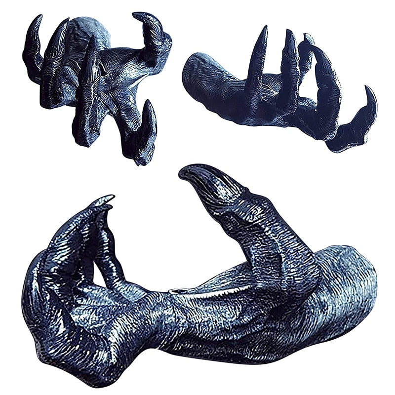 Witch's Hand Wall Hanging Statue