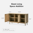 Load image into Gallery viewer, Modern Boho Accent Buffet Cabinet & Sideboard
