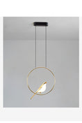 Load image into Gallery viewer, Modern LED Gold Magpie Bird Ceiling Chandelier
