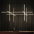 Load image into Gallery viewer, Modern Suspended Hanging Linear Chandelier
