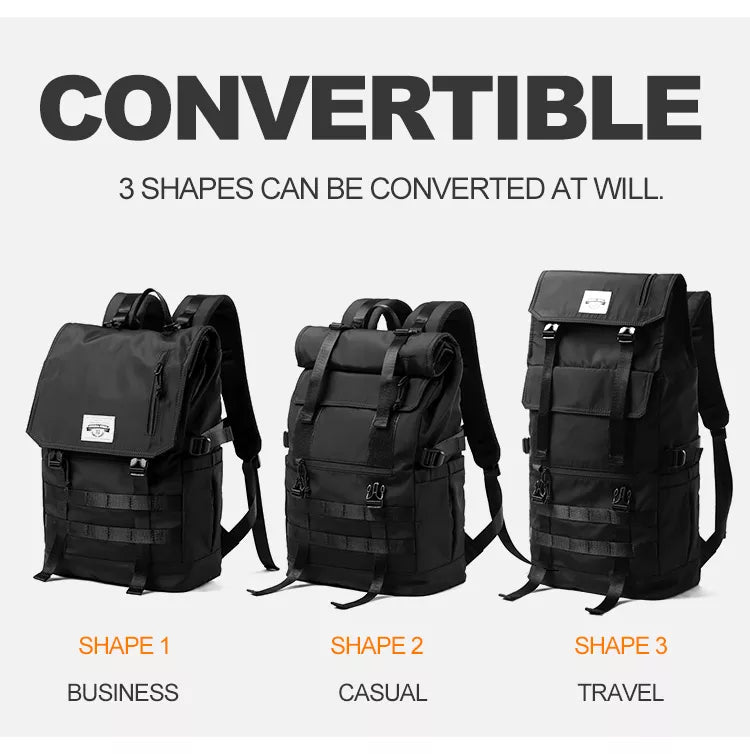 3 in 1 Convertible Travel Backpack