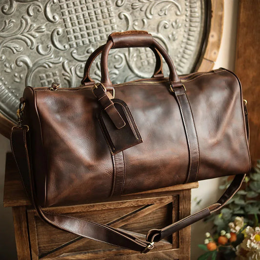 Vintage Travel Duffle Bag