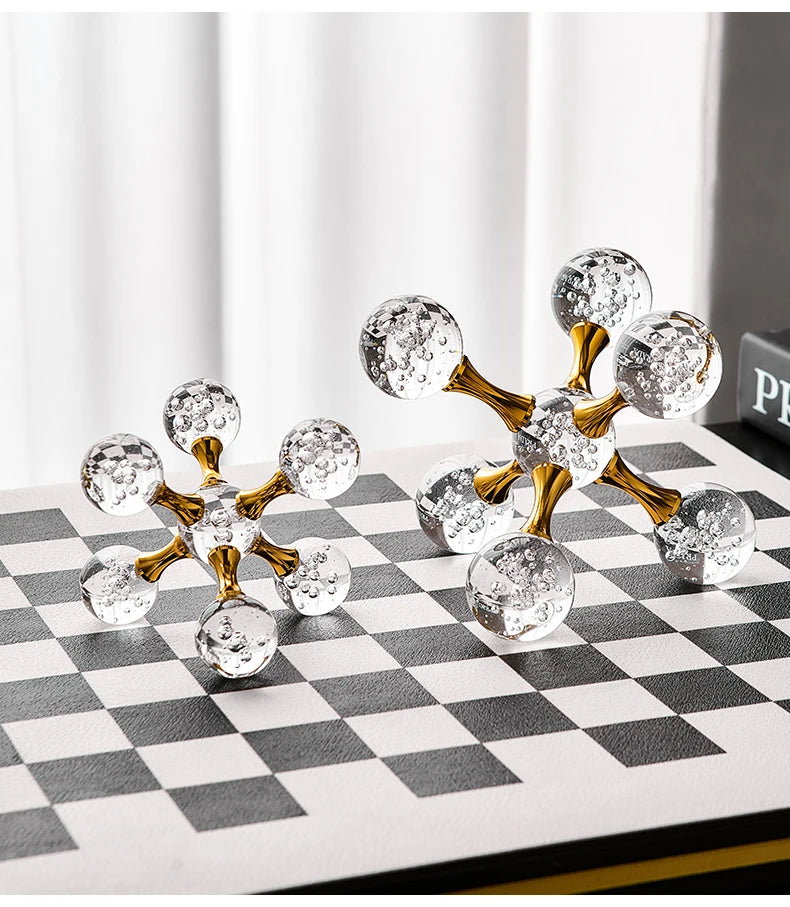 Crystal Molecular Ornaments