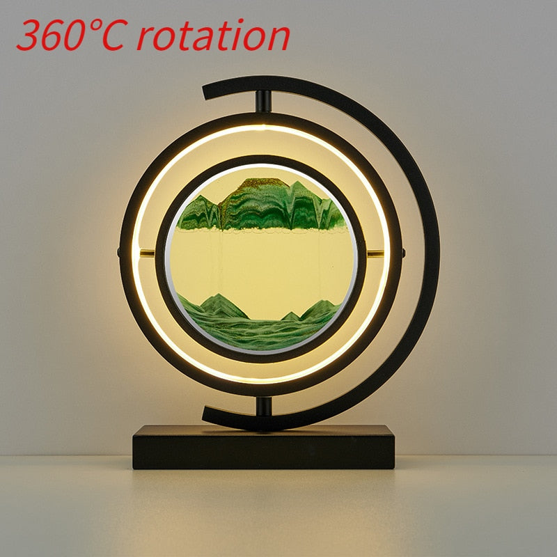 Quicksand Hourglass Table Lamp