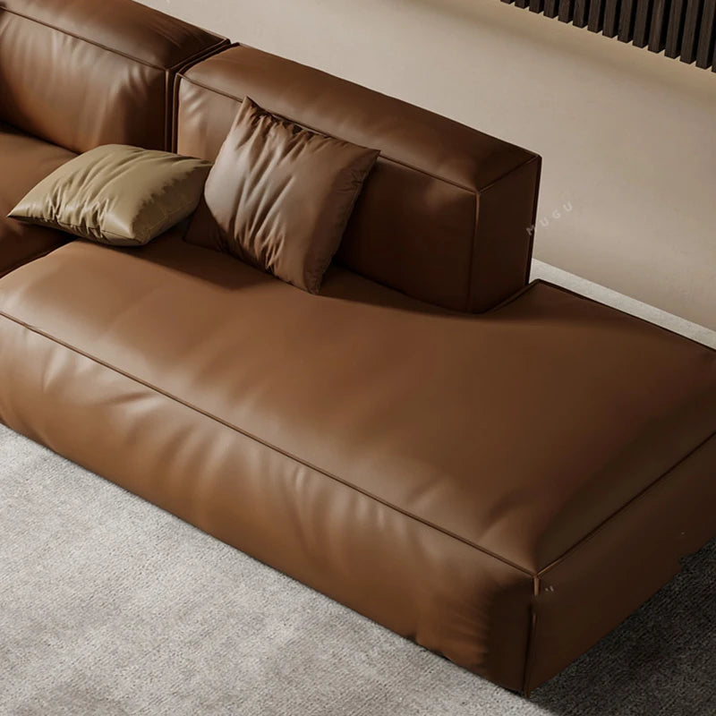 Divani Modern Leather Sectional