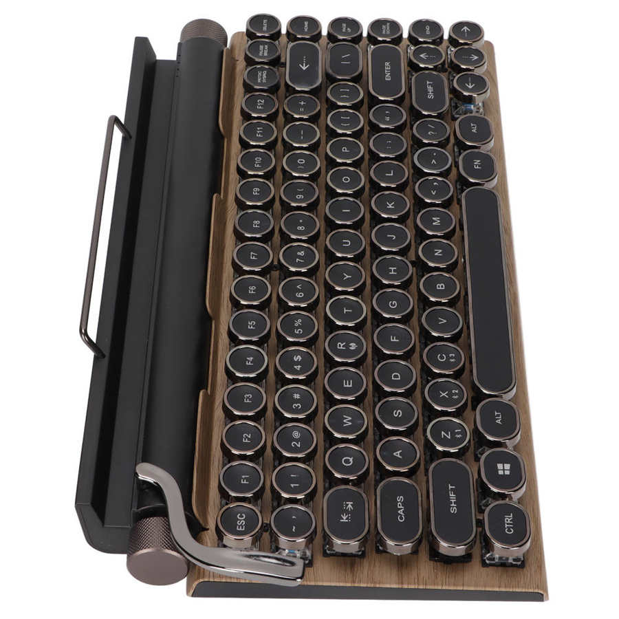 Retro Mechanical Typewriter Keyboard