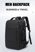 Load image into Gallery viewer, Mens Business Expandable Travel Backpack
