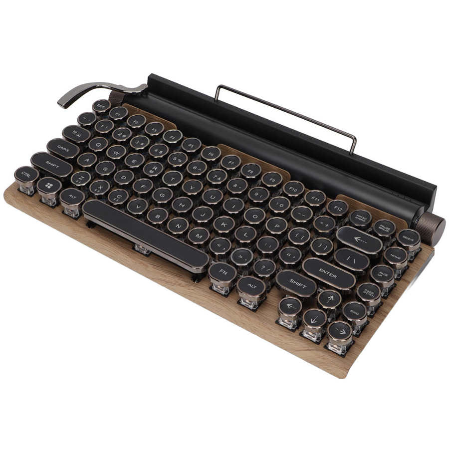 Retro Mechanical Typewriter Keyboard