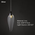 Load image into Gallery viewer, Postmodern Iron Art Angel Wings Pendant Light
