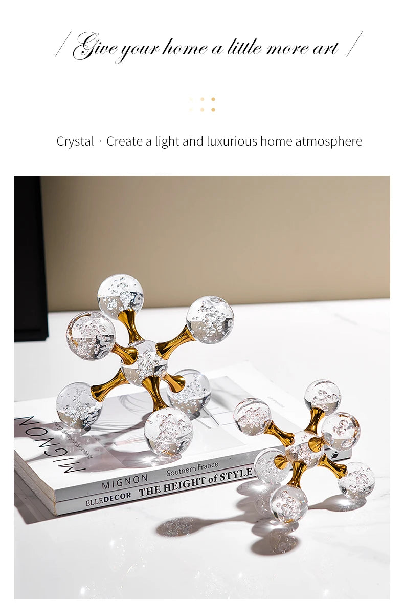 Crystal Molecular Ornaments