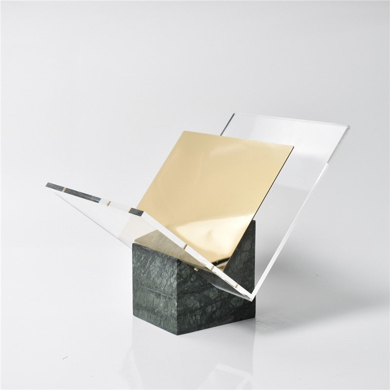 Modern Marble Acrylic Organizer