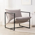 Load image into Gallery viewer, Aidan Metal Framed Sling Accent Chair
