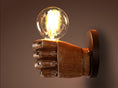 Load image into Gallery viewer, Vintage Resin Fist Wall Lamp
