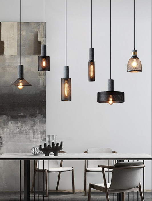 Industrial Loft Suspension Pendant Lamps